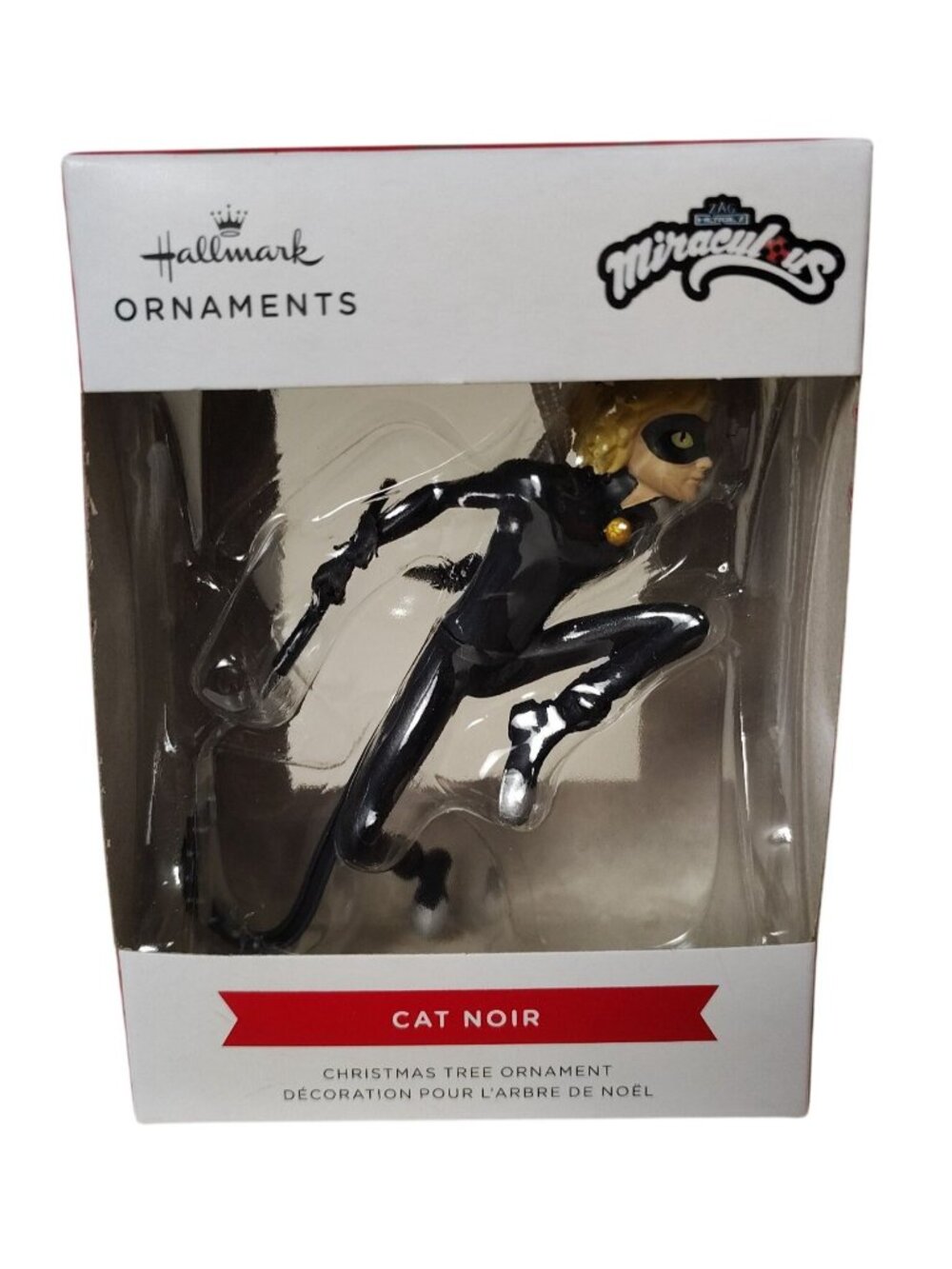 Hallmark Miraculous Cat Noir Christmas Ornament 2023 Collectible Decor